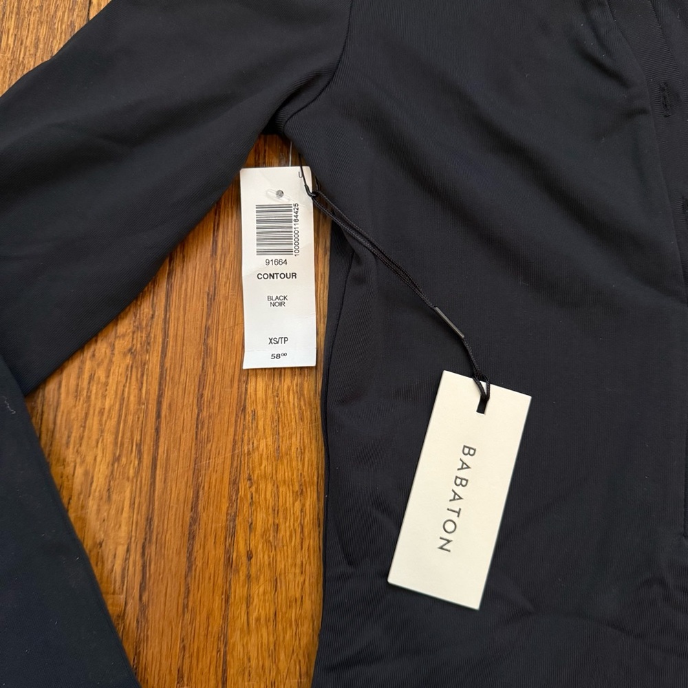 Aritzia Babaton Countour Henley Bodysuit NWT - Picture 5 of 6